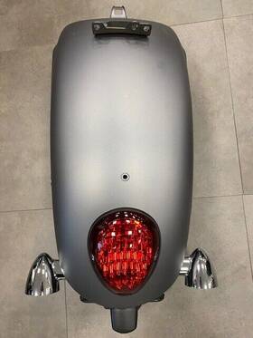 T2303078-mn Triumph Thunderbird Storm Rear Fender Assy Silver Marble Part #