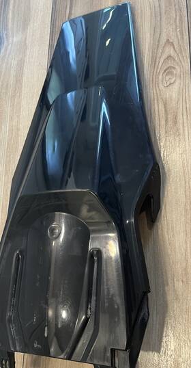 Hu03399-001 Ufo Rear Fender Husqvarna 450 Fe 2020-2023 Black