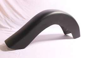 Fd35-lot Usa-biker Used Fiber Rear Cholo Fender 4 Harley Softail Heritage Classic Fl 8 Inch Stretched