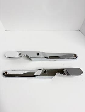 50-1106 V-twin Manufacturing Chrome Fender Strut Set For 87-94 Harley-davidson Fxr Fxrs