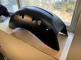 1014064-463 Victory Oem 03-17 Vegas Rear Fender Black