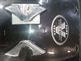 2876576 Victory Fender Trim Front Nos Part Number Rare Chrome