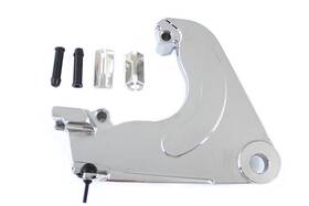 40929-87 Vtwin Manufacturing Harley Rear Caliper Bracket Chrome Fits 1987-1999 Xl