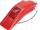Xr03611-069 Ufo Plastics Enduro Rear Fender With Light Xr Red