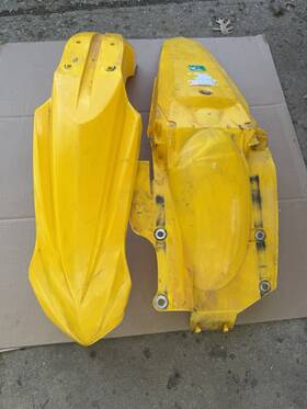 Yamaha 17d-21511-70-00 2010-2017 Yz 450f 250f Oem Yellow Front Rear Fenders 60th Anniversary