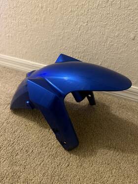 1rc-21511-00-p0 Yamaha 2014-2016 Fz09 Front Wheel Fender Fairing Oem Blue Part #1rc-21511