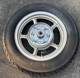1te-065870 Yamaha 1986-1999 Virago 1100 Xv1100 Rear Wheel Rim Tire 140/90-15 Oem