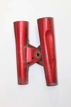 206-23121-60-33 Yamaha 1970 L5ta Trailmaster 100 Original Headlight Head Light Mounts