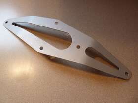 284-21512-00-35 Yamaha 1968-73 Mx Gyt Front Fender Brackets Stays Mount Assembly Dt1 Rt1 At1 Ct1