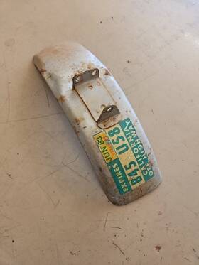 288-21510-00 Yamaha 1973-1980 Gt80 Gtmx Oem Front Fender #