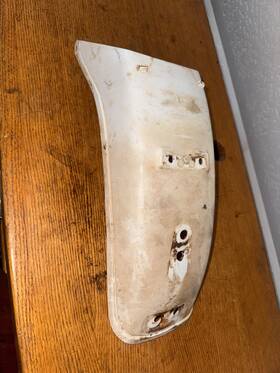 2a8-21611-80-00 Yamaha 78-81 Dt-125 Dt-175 Oem Rear Fender