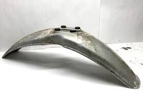 2h0-21511-00-20 Yamaha 1978 Xt500 Front Fender Original Crystal Silver Flaking Paint Xt 500