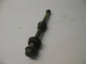 2k6-25381-00-00 Yamaha 1978 Yz125 Yz 125 Front Axle With Castle Nut