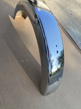 307-21610-00-93 Yamaha Vintage Rd125b Rd125c Used Oem Rear Fender Assembly #
