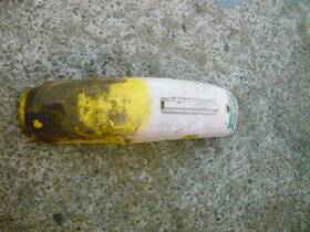 444-21610-00-35 Yamaha 316-21610-00-35 1968 - 1973 Enduro At1 Dt Oem Rear Fender
