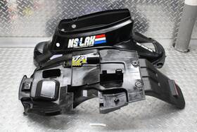 3mx-21711-10-33 Yamaha 1997 Zuma Ii 50 Cw50 Rear Wheel Fender With Side Cover Fairing