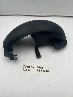 4te-f1611-02-00 Yamaha 04-09 Yj 125 Vino Scooter Rear Back Inner Fender Oem
