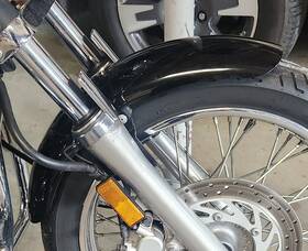 Nice-4tr-21510-10-p0 Yamaha 4tr-21510-10-p0 2007-2015 Vstar 650 Custom Oem -black- Front Fender -nice-4tr-21510-10-p0