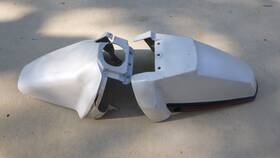 50w-21556-00-eh Yamaha Riva 125 Front Fender 2 Piece Section