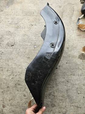 5bn-w216r-43-5x Yamaha 98-03 V Star 650 Xvs650 Rear Fender Wheel Guard Cover Bumper