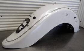 5bn-w216r-y1-p3 Yamaha 98-16 V-star Classic Xvs650 Rear Back Fender White