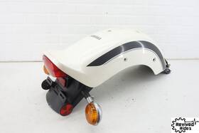 5el-w2161-m0-y9 Yamaha 2002 V Star 1100 Custom Oem Rear Back Fender Wheel Guard Brake Light Turn