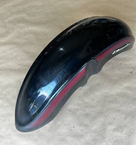 5ks-w2151-1n-p2 Yamaha V-star 1100 Classic Front Motorcycle Wheel Fender Stock Oem Black/red