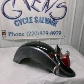 Yamaha 5ks-y216r-f1-6y 1998-15 V Star 650 Classic Oem Smoke Rear Back Wheel Fender