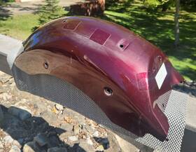 5s7-21610-00 Yamaha 2009 Vstar 950 Oem Rear Fender -deep Red Metallic K -part#