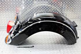 7812700 Yamaha 1999 - Road Star Rear Back Fender Mud Guard Indicators Tail Plate Bracket