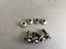 90119-06096-00 Yamaha 03-06 Yz450f Oem Front Wheel Fender Collars Bolts Hardware Bolt 059