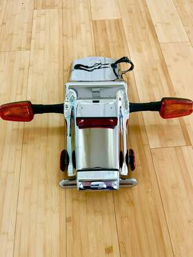 9999901724 Yamaha Oem 1986 1987 Fazer Fzx Rear Fender License Plate Holder With Turn Signals
