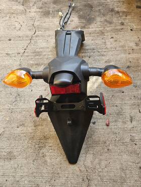 B1x-f1629-00-00 Yamaha 19-24 Yzf R3 Rear Wheel Cover Fender Mudguard Cowl Licence Plate Turn Sig