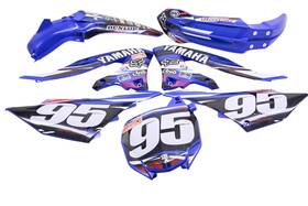B4x-217r0-l0-00 Yamaha 24 Yz125 Fenders Front Rear Side Panels And Number Plates