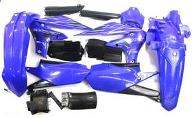 Baj-217r0-g0-00 Yamaha 2022 Yz250fx Plastic Fenders With Graphics Oem