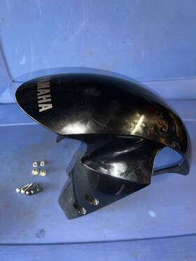 Yamaha Bkn-21511-00-p0 2025-2026 Yzf R9 Front Wheel Plastic Fender Cowl Fairing Cover With Bolts