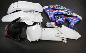 Br9-21511-10-00 Yamaha 2019 Yz450f Ufo Plastic Fenders Graphics With Oem Airbox