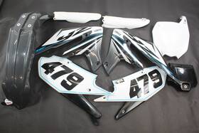 Br9-217s0-c0-00 Yamaha 2020 Yz450f Plastic Fenders With Graphics Oem