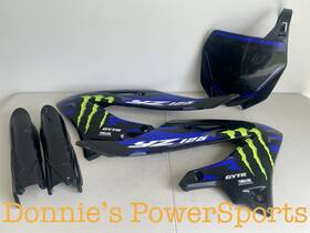 Yamaha D68-217r0-n0-00 Yz125 22-26 Plastics Fenders W Graphics Monster Side Cover Oem 197