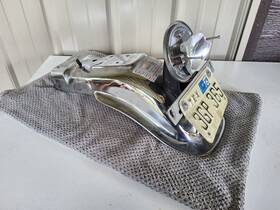 35022-072 Z1 Parts Inc Z1p-0417 Vintage Used Kawasaki Chrome Rear Fender Kz900 Kz1000 Nice