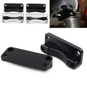 Zdl-kabusikikaisya1989usa 730000482826 Front Fender Relocator Spacer Bracket Fit Harley Electra Street Glide 2003-13 Us