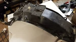Rear Inner Fender Honda Sabre VF750S Used 80105-MB0-700 # 20344. Fixed Price $12.75.