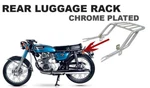 Honda CB125 CB175 K1-K7 CB200 Rear Fender Mud Guard Wheel Luggage Rack H001. Fixed Price $99.90.