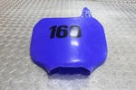 Yamaha 00-04 YZ125 01-04 YZ250F Blue Front Plate Number Cover Fairing Cowl. Fixed Price $24.95.