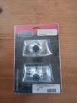 Nos Maltese Cross Harley Davidson Fender Tip Lens Grills. Fixed Price $34.99.