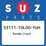 53111-10L00-YUH Suzuki Fender,front 5311110L00YUH, New Genuine Oem Part. Fixed Price $293.20.