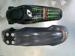 2007 06-07 CRF250R Front Rear Fender Green New Shape. Fixed Price $49.99.