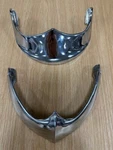 Triumph Rocket Iii 2004-09 National Cycle Chrome Front Fender Tips Part # N7070. Fixed Price $100.00.