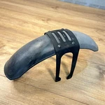 1985 85-86 Honda TG50M Gyro Scooter / Nice Oem Front Fender With Bracket. Fixed Price $60.00.