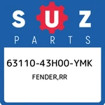 63110-43H00-YMK Suzuki Fender,rr 6311043H00YMK, New Genuine Oem Part. Fixed Price $746.75.